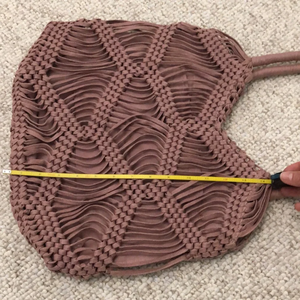London Kaye Dusty Rose Hobo Bag - Picture 7 of 10